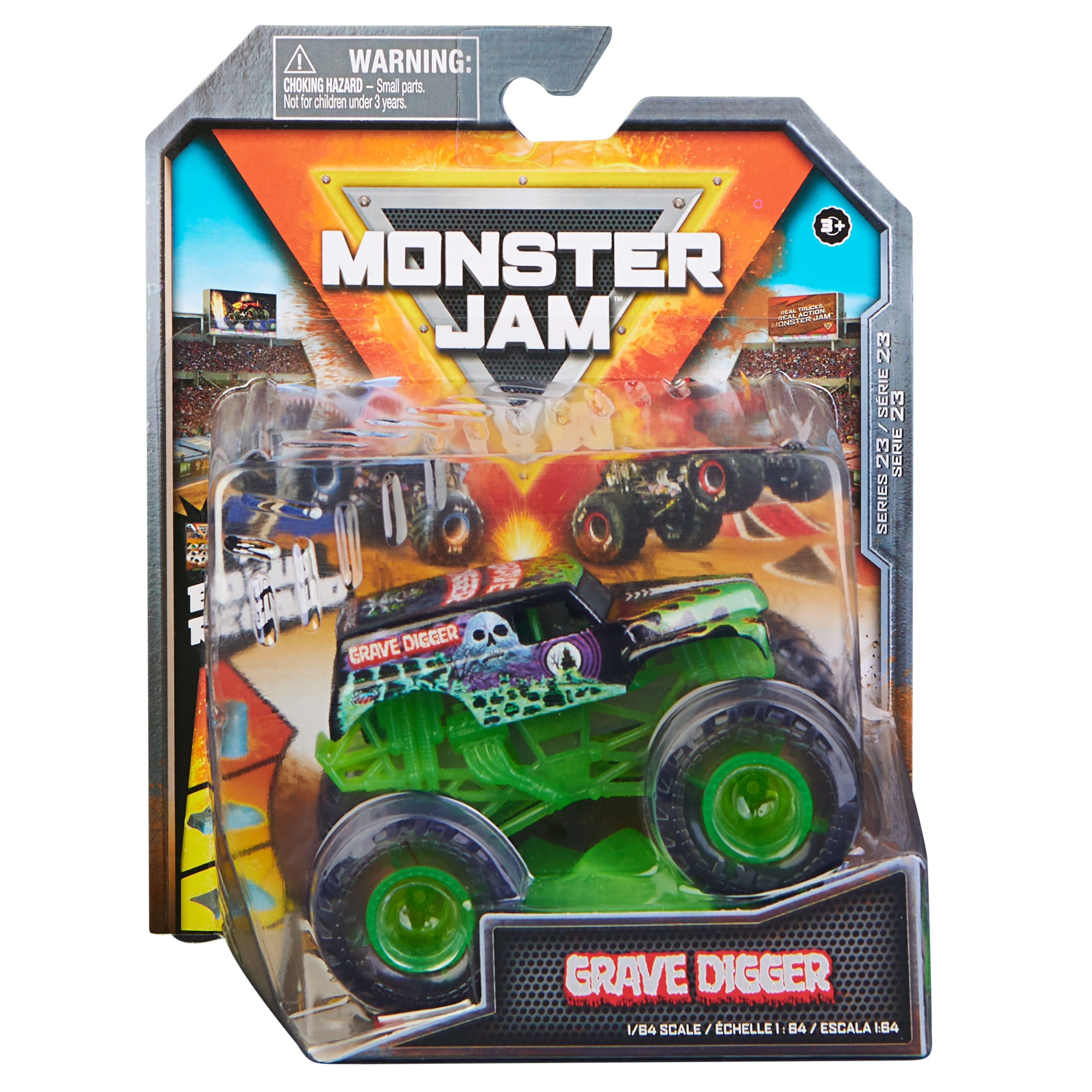 Monster Jam 1:64 - Grave Digger S23 - Sunny - Ri Happy Monster Jam 1:64 - Grave Digger S23 - Sunny - Ri Happy