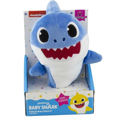 Pelúcia Musical - Baby Shark - Daddy Shark - Sunny
