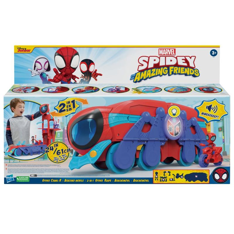 Playset-Veiculo-Figura-e-Acessorios---Marvel---Spidey-Man---02-em-01---Hasbro-3