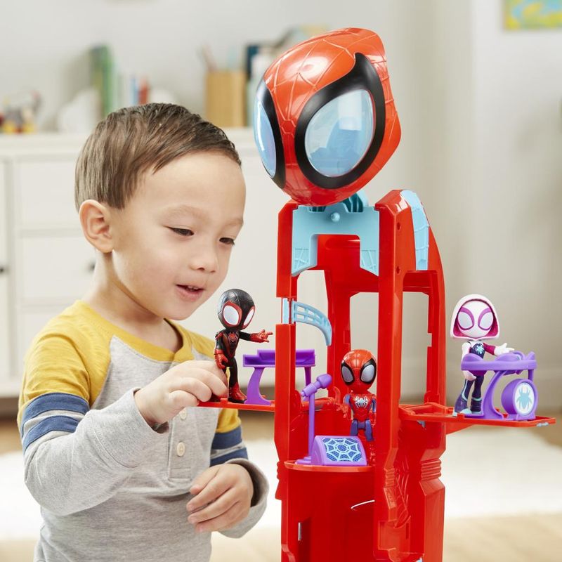 Playset-Veiculo-Figura-e-Acessorios---Marvel---Spidey-Man---02-em-01---Hasbro-5