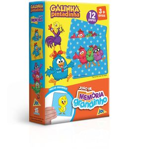 Galinha Pintadinha - Jogo de Memória Grandinho - Toyster Brinquedos -  Toyster