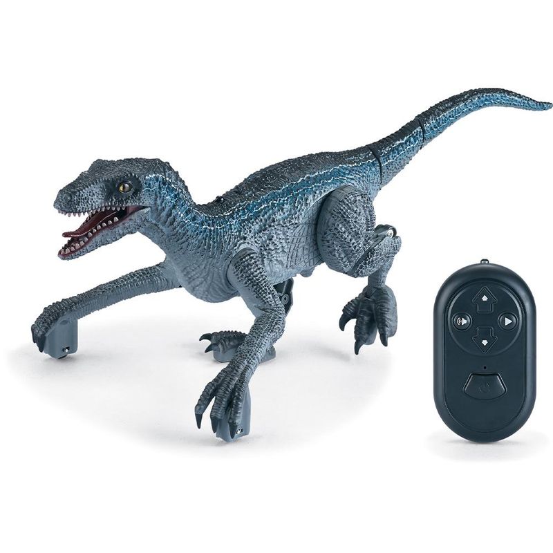 Figura-de-Acao-com-Controle-Remoto---Robo-Alive---Dinossauro-Raptor---Candide-0