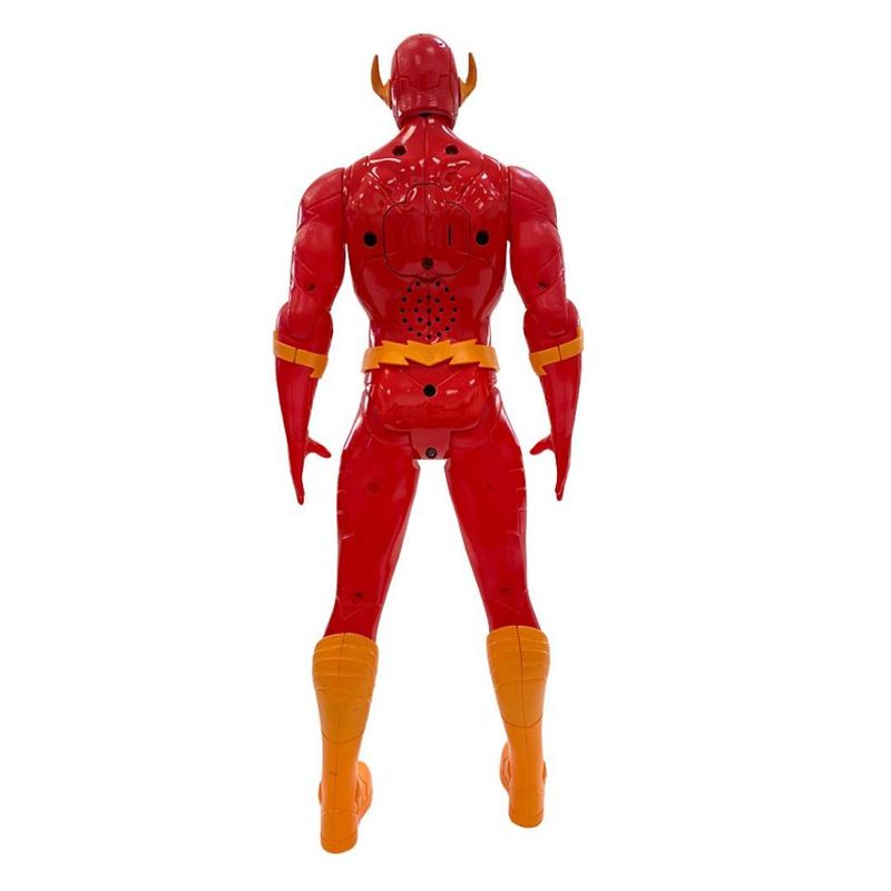 Boneco-Articulado---Liga-Da-Justica---Flash-14-Polegadas-Com-Som---Candide---Vermelho-1