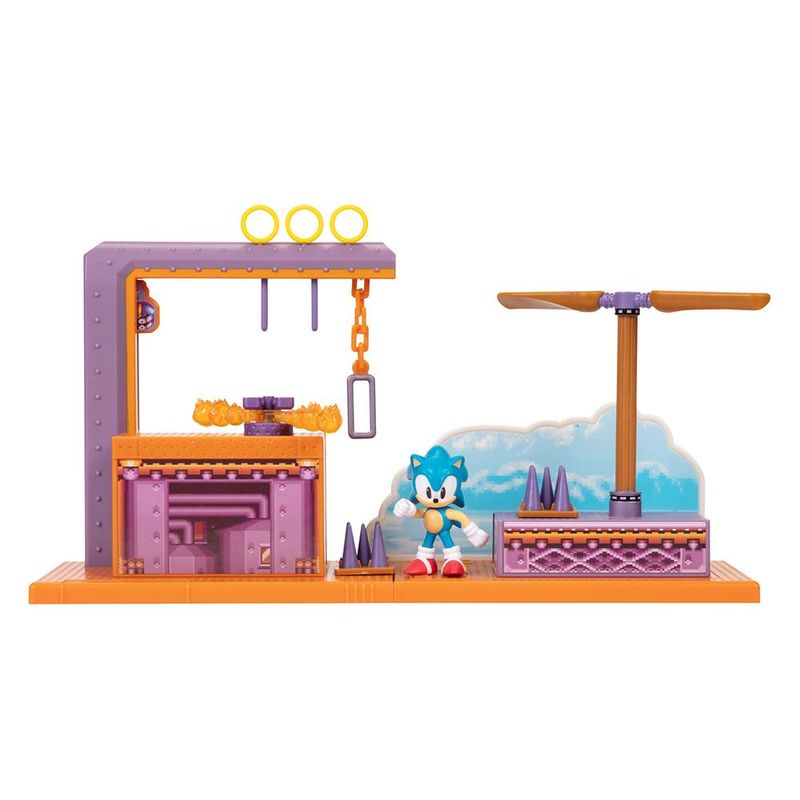 Playset-e-Mini-Figura---Sonic---Flying-Battery-Zone---Candide-0