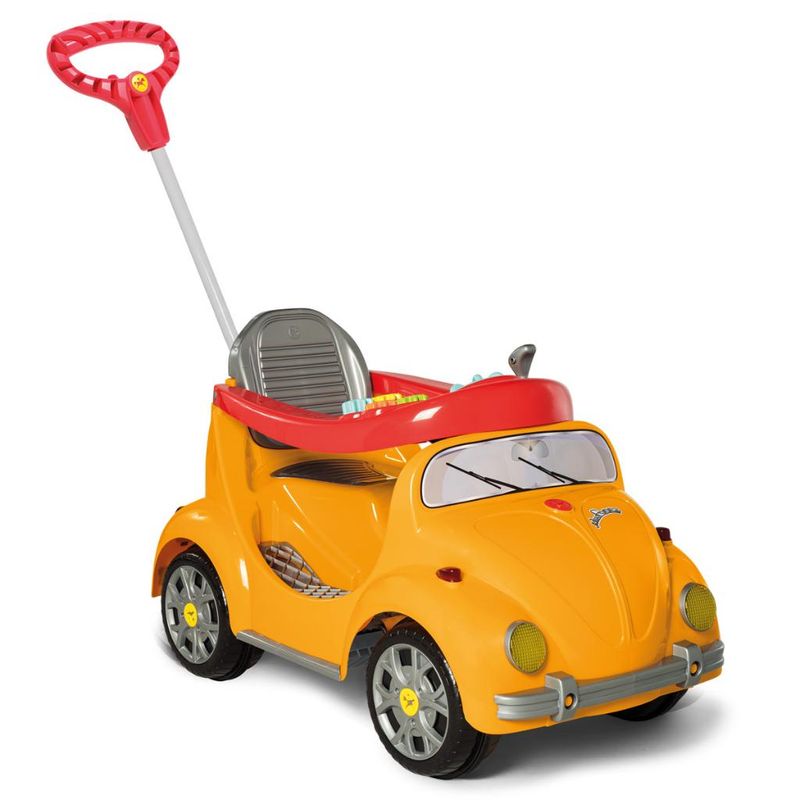 Carrinho-Infantil-com-Acessorios---Fouks---Amarelo---Calesita-0