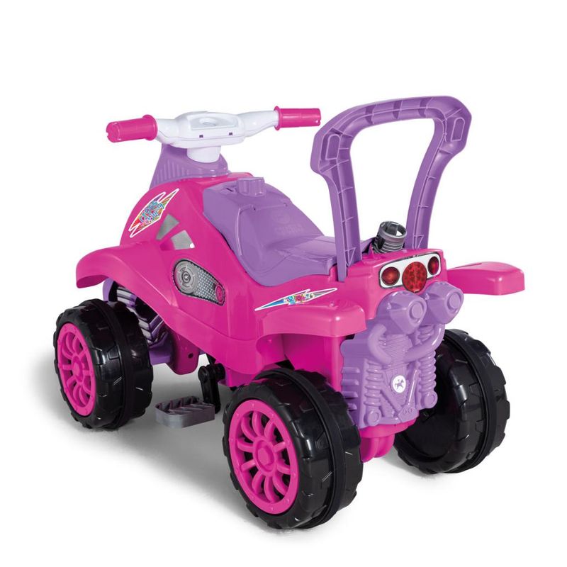 Quadriciclo-Infantil-com-Acessorios---Cross-Legacy---Rosa---Calesita-2