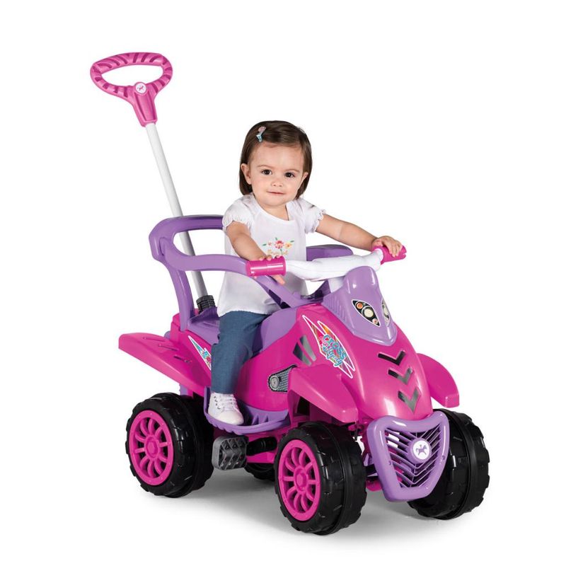 Quadriciclo-Infantil-com-Acessorios---Cross-Legacy---Rosa---Calesita-3