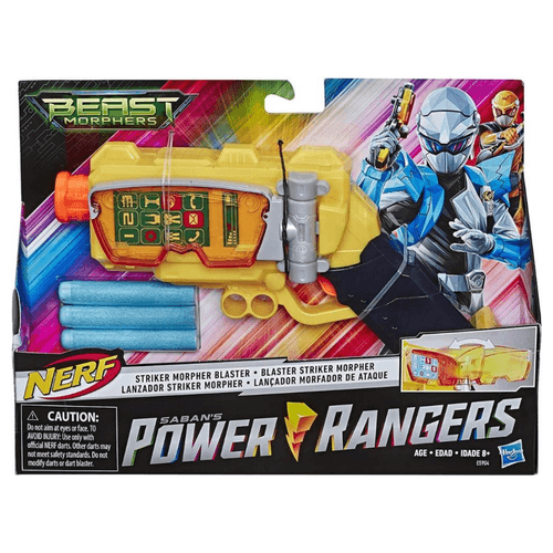 Lança Dardos Nerf - Morfador de Ataque Power Rangers - Hasbro - E5904