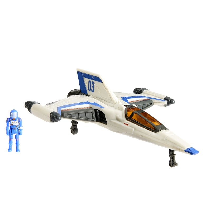 Veiculo-Espacial-e-Boneco-Articulado---Disney---Buzz-Lightyear---Nave-e-Piloto---Branco---Mattel-0