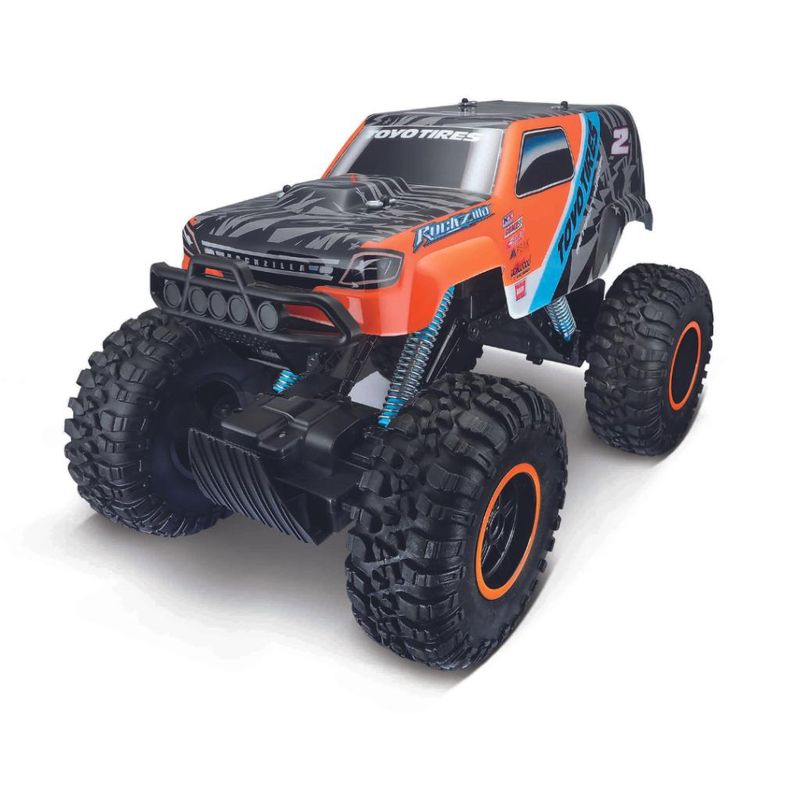 Carrinho-de-Controle-Remoto---Rockzilla-2---Maisto---Laranja-0