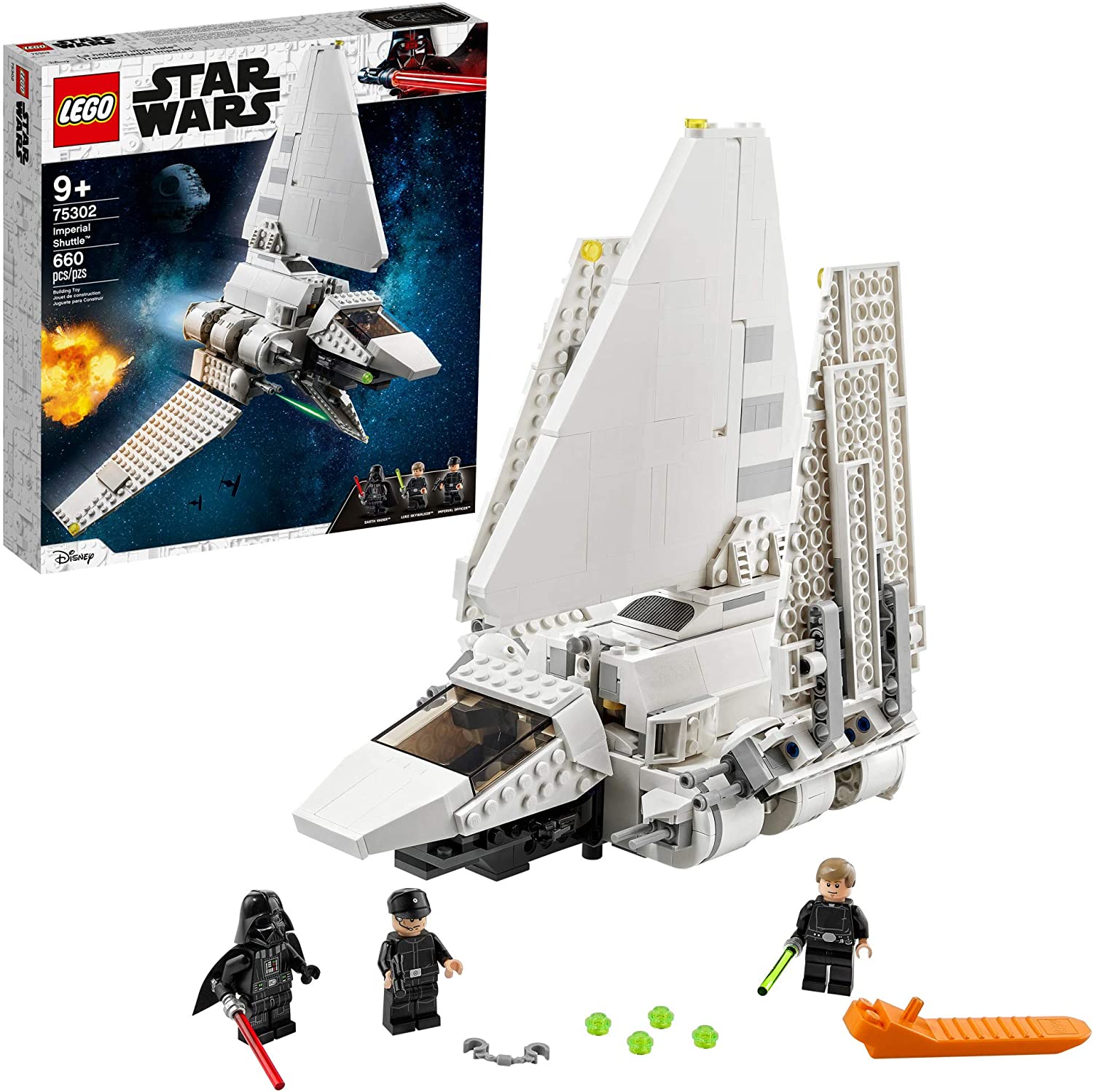 Darth vader on sale ship lego