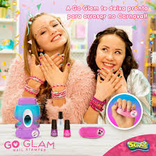 Conjunto Para Pintura De Unhas Go Glam Nail Printer Value Sunny - 2130