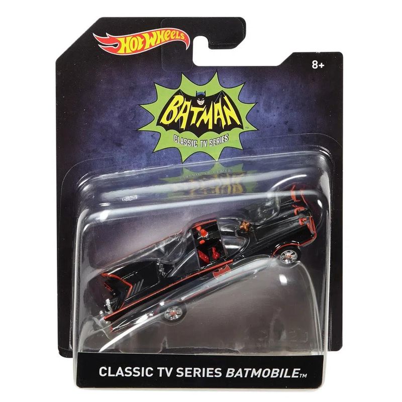 EXCLUSIVO Carrinho Hot Wheels - DC Comics - Batman - Batmóvel Clássico da  Série de TV - Mattel