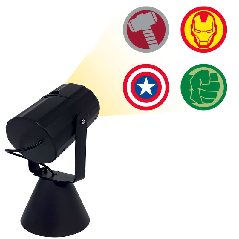 Luminária Projetor Vingadores Marvel Ri Happy