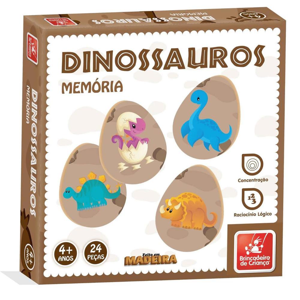 Jogo da memória dinossauros  Produtos Personalizados no Elo7