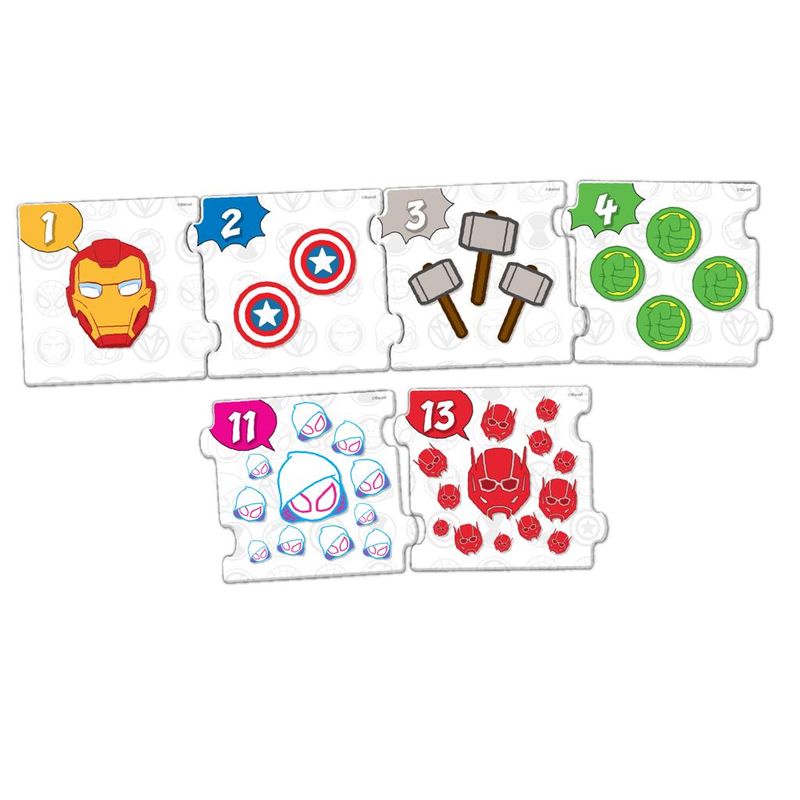 Jogo-Educativo---Aprendendo-as-Sequencias-Numericas---Disney---Marvel---Super-Hero---25-Pecas---Mimo-1