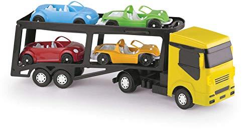 Mini Carreta Cegonha Infantil Super Maleta Com Carrinhos - Ri Happy