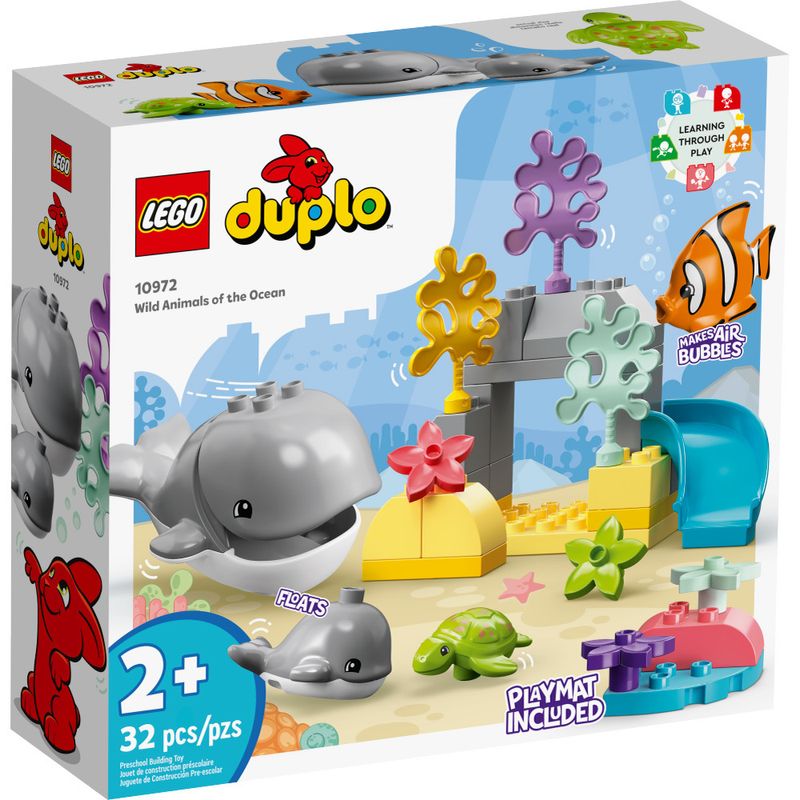 LEGO---Duplo---Animais-Selvagens-do-Oceano---10972-0
