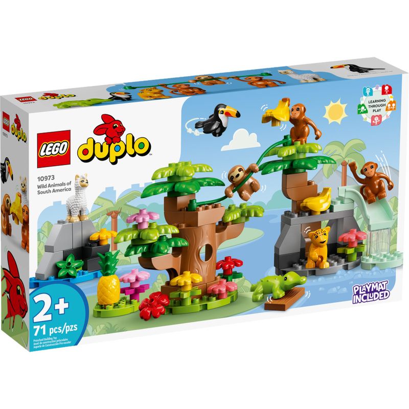 LEGO---Duplo---Animais-Selvagens-da-America-do-Sul---10973-0