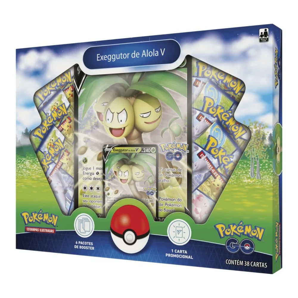 Pokémon Box - Exeggutor de Alola V - Pokémon GO - Ri Happy