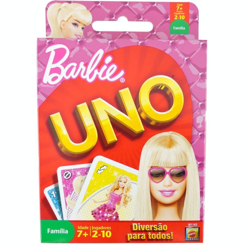 Jogo De Cartas - Uno - Barbie O Filme - Mattel - Ri Happy