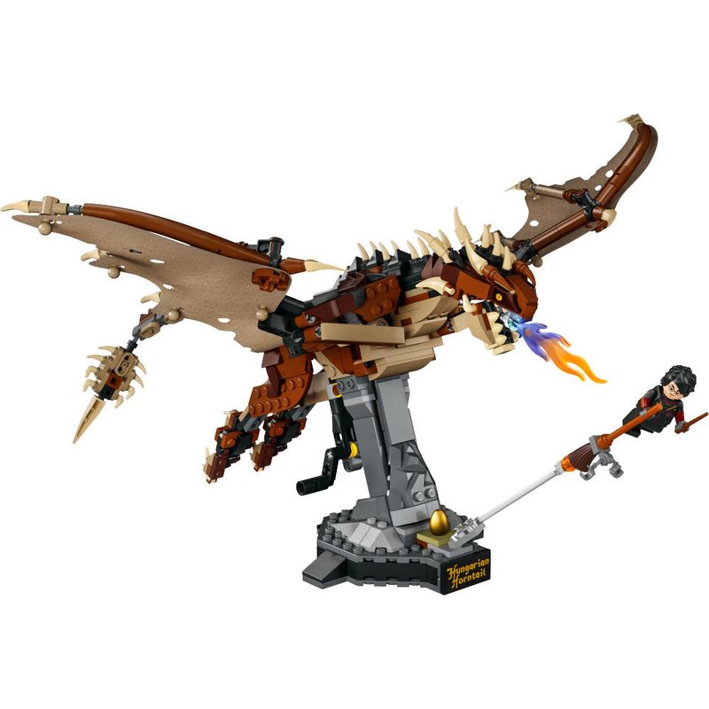 LEGO---Harry-Potter---Wizarding-World---Dragao-de-Rabo-Corneo-Hungaro---76406-1