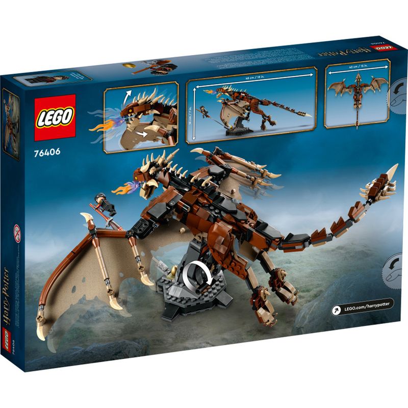 LEGO---Harry-Potter---Wizarding-World---Dragao-de-Rabo-Corneo-Hungaro---76406-2