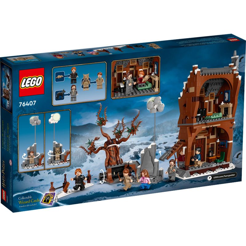 LEGO---Harry-Potter---Wizarding-World---O-Tunel-Shrieking-Shack-e-o-Whomping-Willow---76407-2