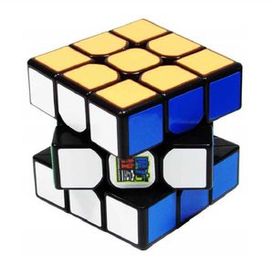 Cubo Mágico Profissional 3x3x3 Moyu Meilong RS3M Magnético Preto Adesivado  Original - Cuber Brasil em Promoção na Americanas