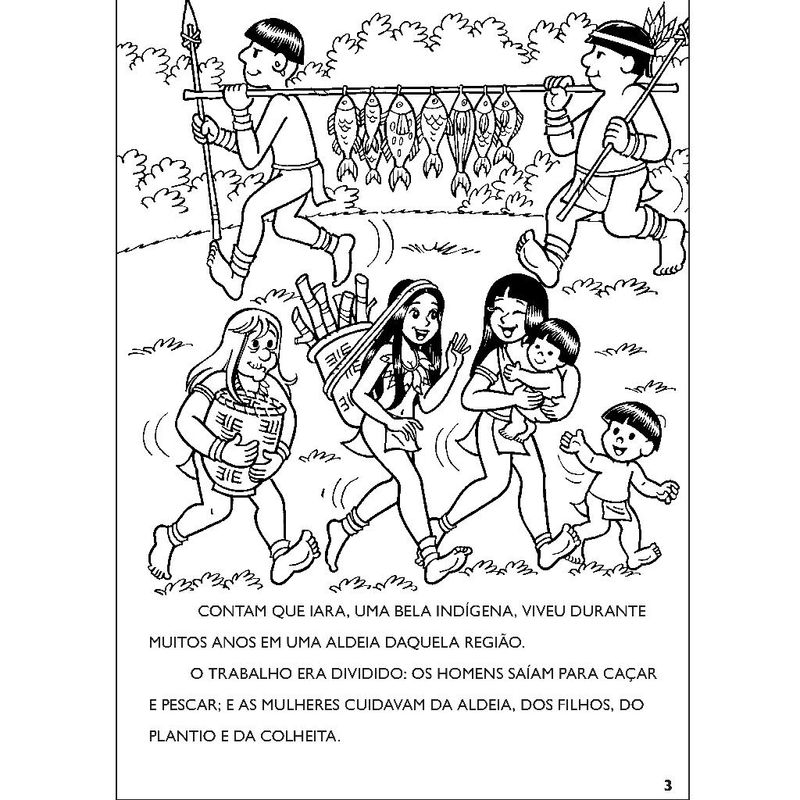 Livro Turma da Mônica - Para Colorir - Saci - Catavento - Ri Happy