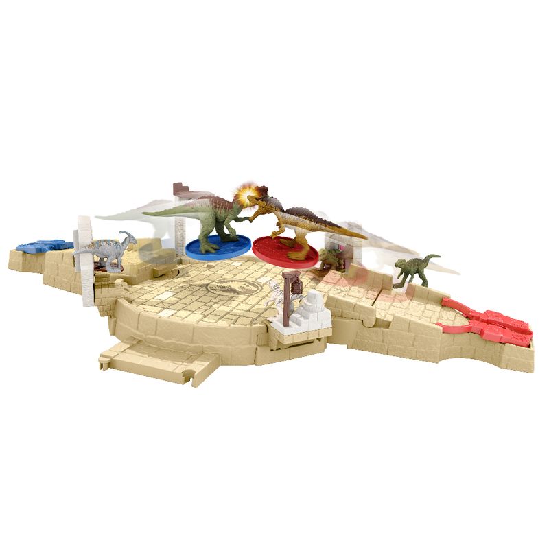 Playset---Jurassic-World---Dominion---Arena-de-Batalha---Com-6-Mini-Dinossauros---Mattel-2