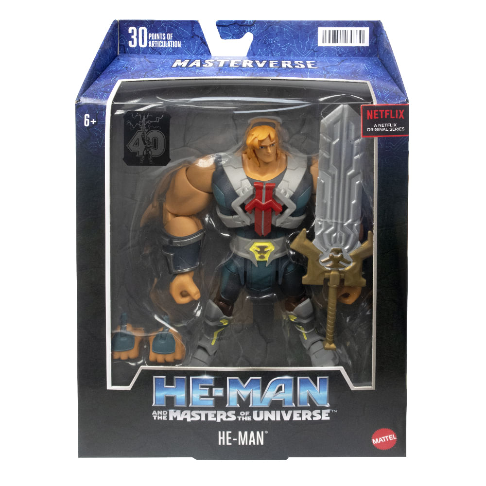 Mattel e Netflix se unem e relançam coleção de bonecos do He-man