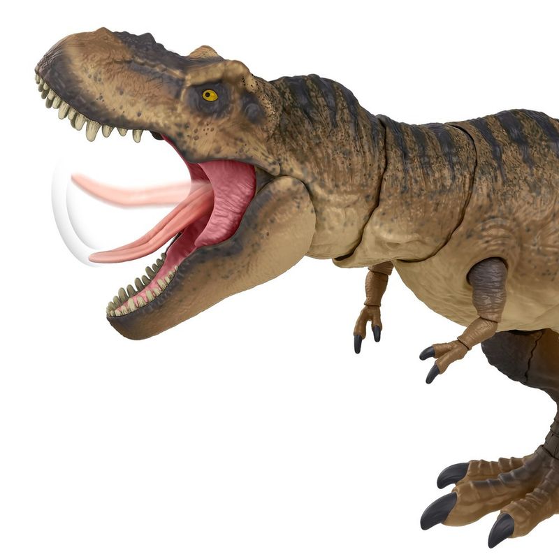 Figura-Articulada---Jurassic-World---T-Rex---Marrom---Mattel-2
