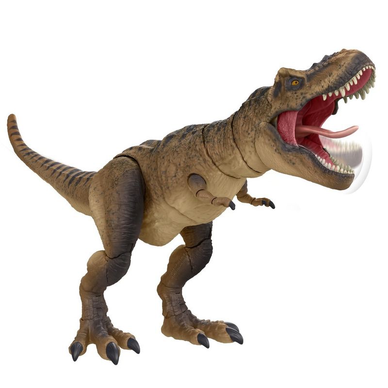 Figura-Articulada---Jurassic-World---T-Rex---Marrom---Mattel-4