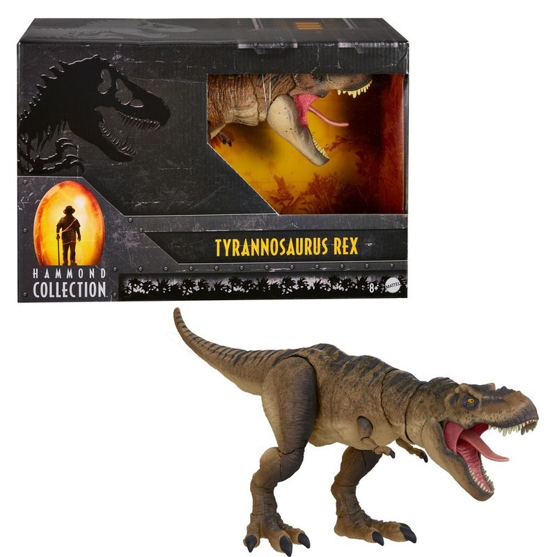 Figura-Articulada---Jurassic-World---T-Rex---Marrom---Mattel-5
