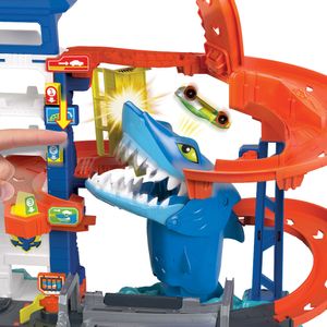 Pista Hot Wheels City Fuga De Salto Do Tubarão Mattel Novo em