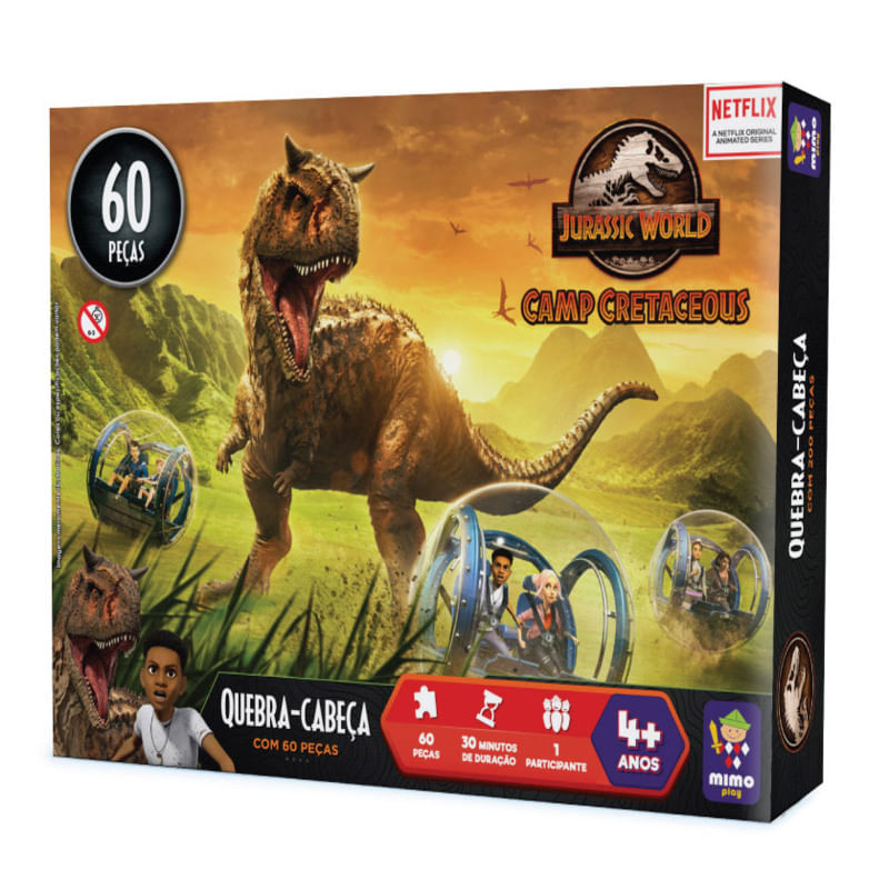 Quebra-Cabeca---Jurassic-World---60-Pecas--Ataque-Carnotauro---Mimo-0