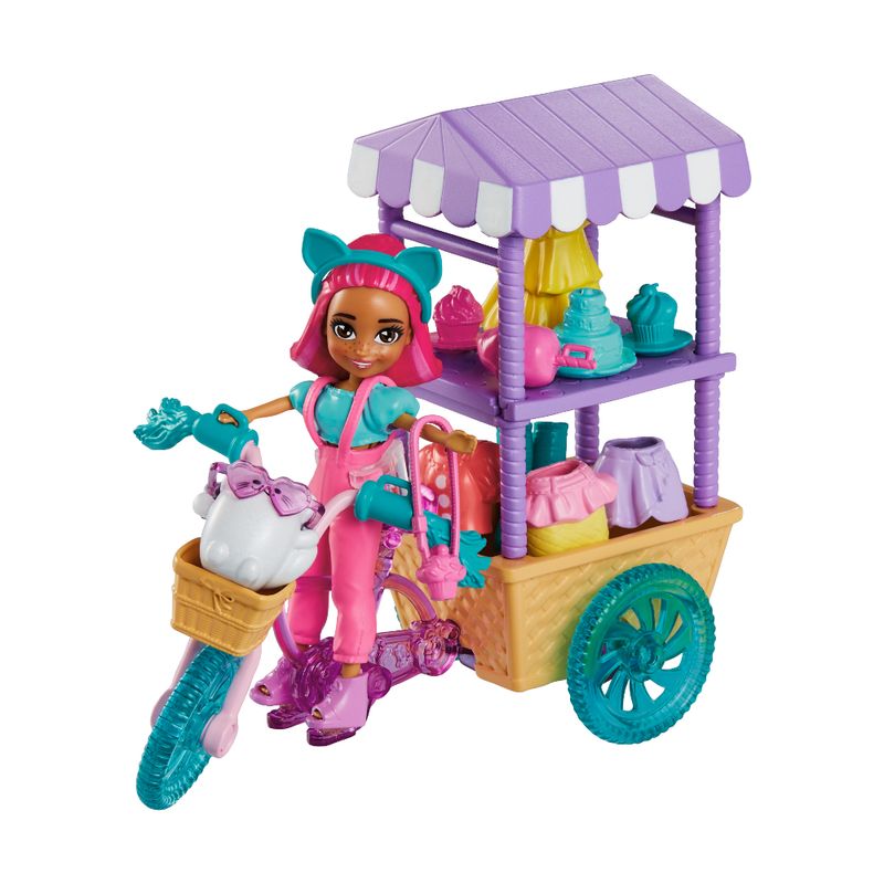 Playset---Polly-Pocket---Carrinho-De-Doces-Surpresas---Mattel-0