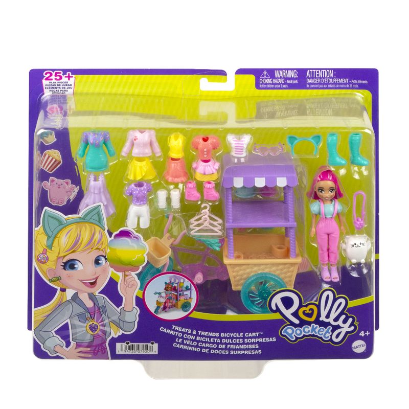 Playset---Polly-Pocket---Carrinho-De-Doces-Surpresas---Mattel-1