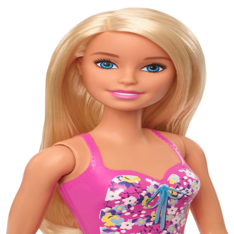 Boneca Barbie Fashion & Beauty com Roupa de Banho Xadrex - Mattel