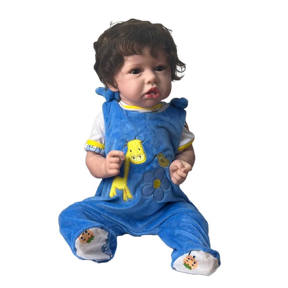 Boneca Bebê Reborn Menino 48 cm : : Brinquedos e Jogos