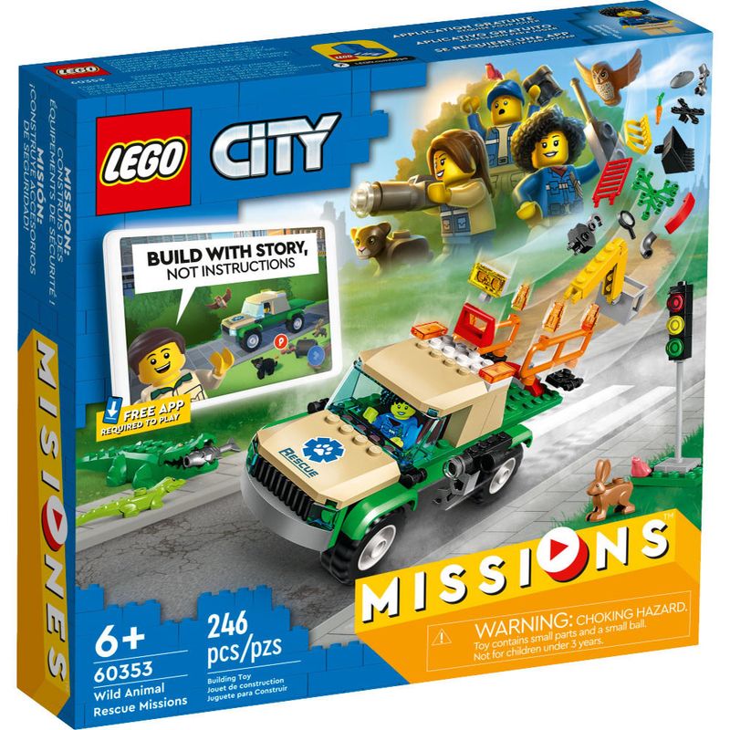 LEGO---City---Missoes-Resgate-De-Animais-Selvagens---60353-0