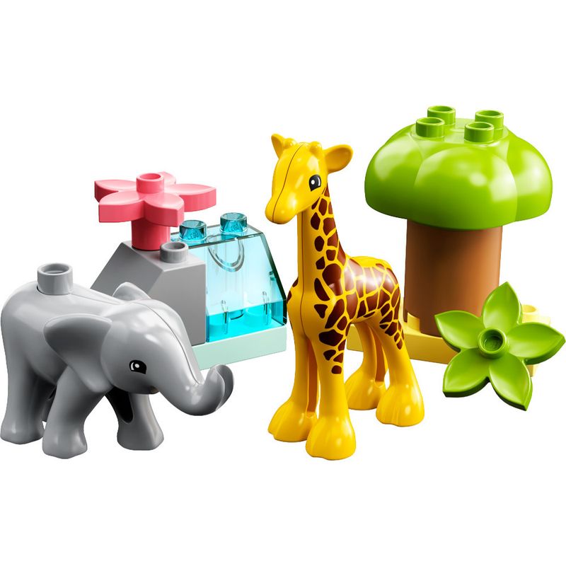 LEGO---Duplo-Town---Animais-Selvagens-da-Africa---10971-0