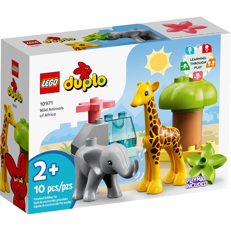 LEGO---Duplo-Town---Animais-Selvagens-da-Africa---10971-1