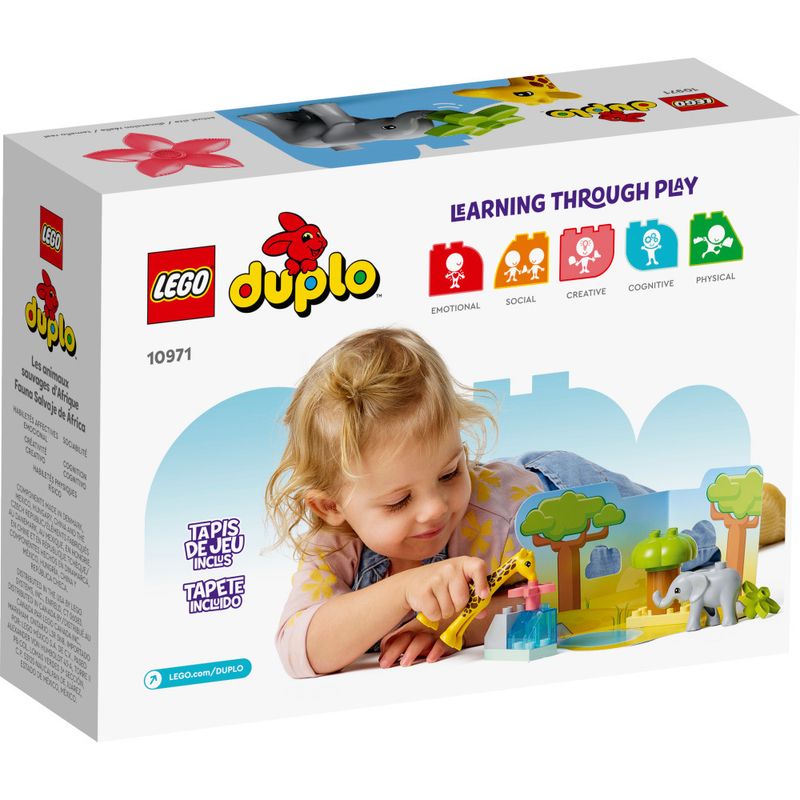 LEGO---Duplo-Town---Animais-Selvagens-da-Africa---10971-2