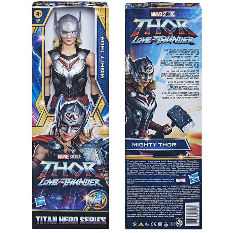 Boneco Mighty Thor - Figura Jane Foster Titan Hero - Marvel - Ri Happy