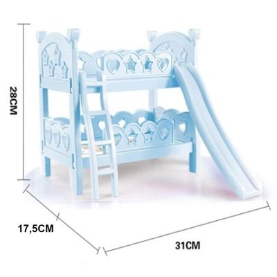 Cama caminha de boneca baby Alive Jogo de cama casinha