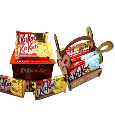 Combo Presente Pascoa Explosão de Kit Kat + Caneca I Love Kit Kat