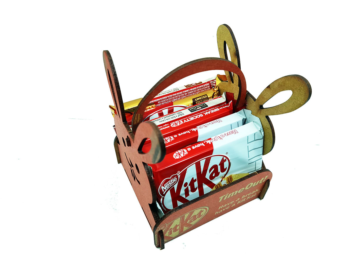 Combo Presente Pascoa Explosão de Kit Kat + Caneca I Love Kit Kat