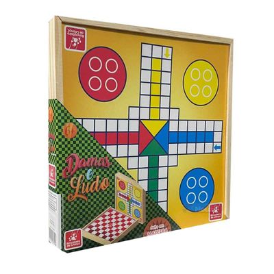 Jogo,de,Dama,Adaptado,Estojo, - Brinquedos E Jogos Pedagógicos e